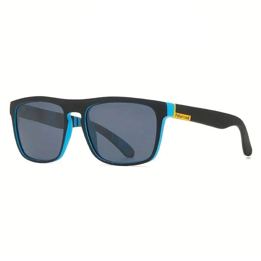 Vintage Retro Square Black/Blue